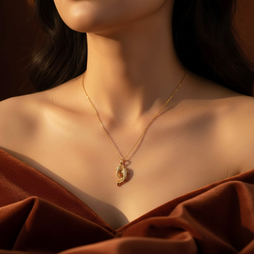 Pisces Charm Necklace