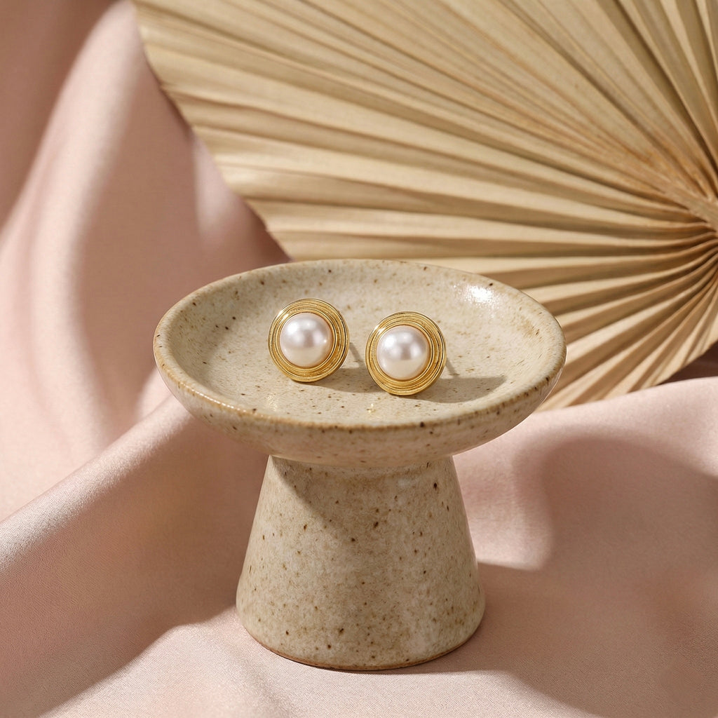 Classic Pearl Studs