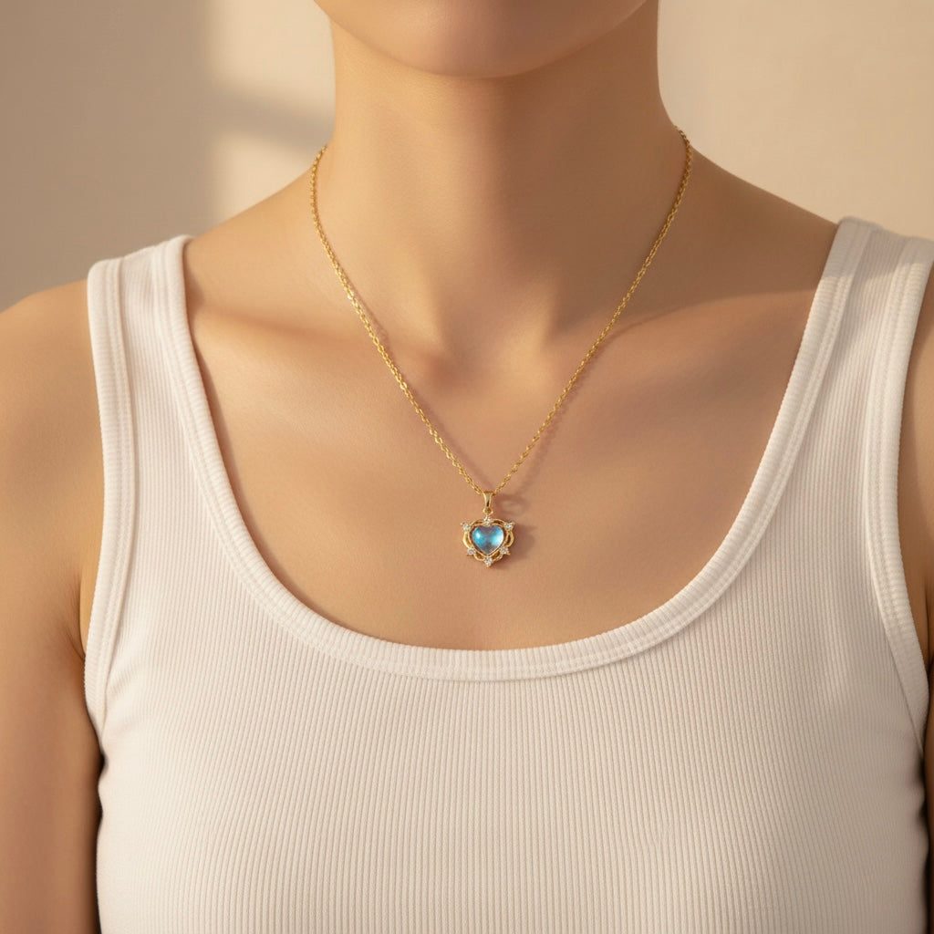Sky Heart Pendant