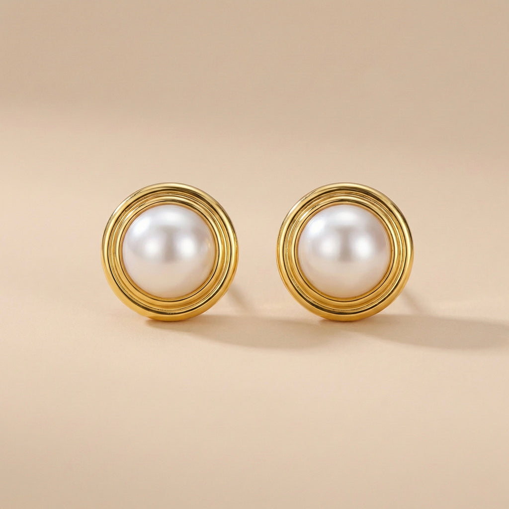Classic Pearl Studs