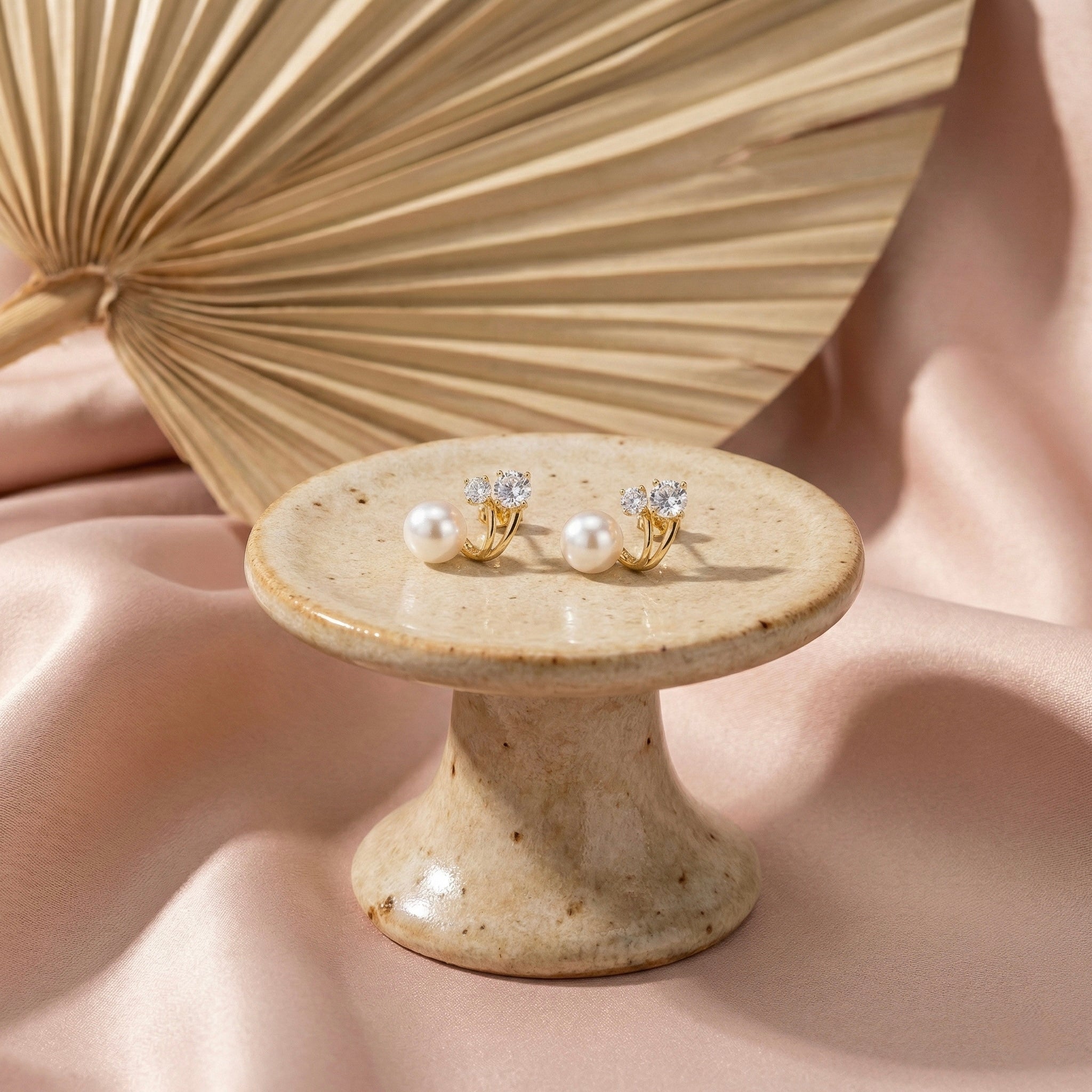 Chaebol Pearl Earrings