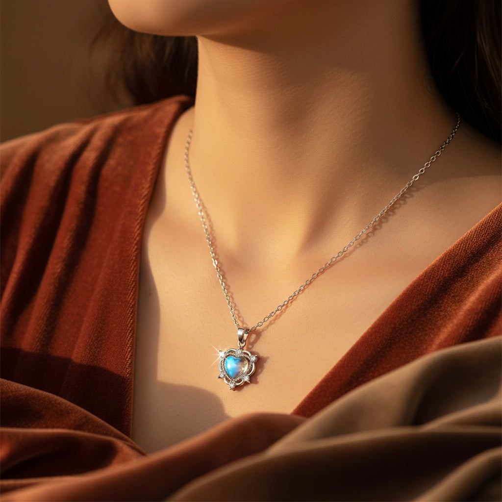 Sky Heart Pendant