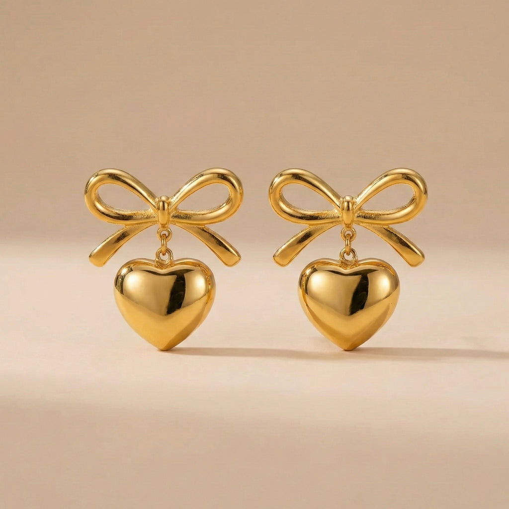 Coquette Heart Earrings
