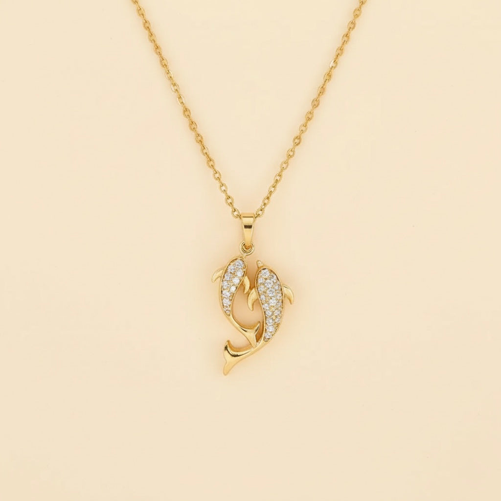 Pisces Charm Necklace