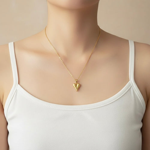 Bubble Love Pendant Necklace