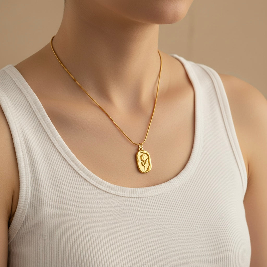 Enchanted Rose Necklace