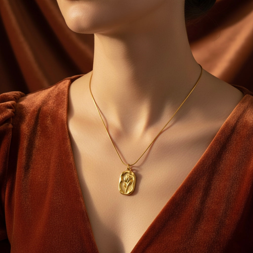 Enchanted Rose Necklace