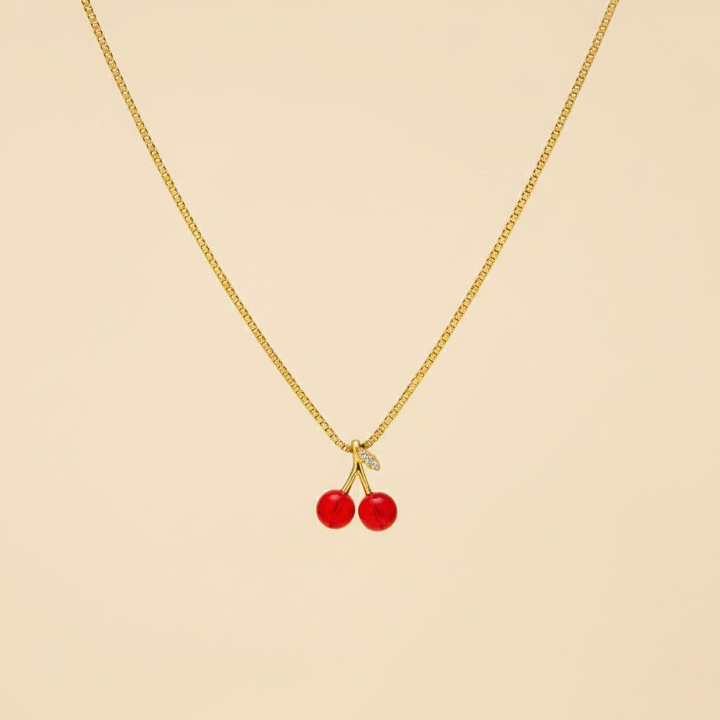 Cherry Bomb Necklace