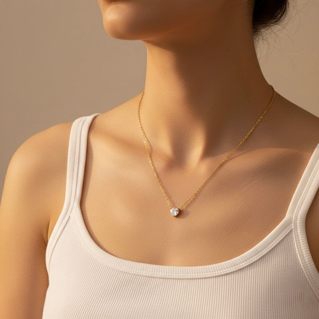 Riviera Heart Necklace