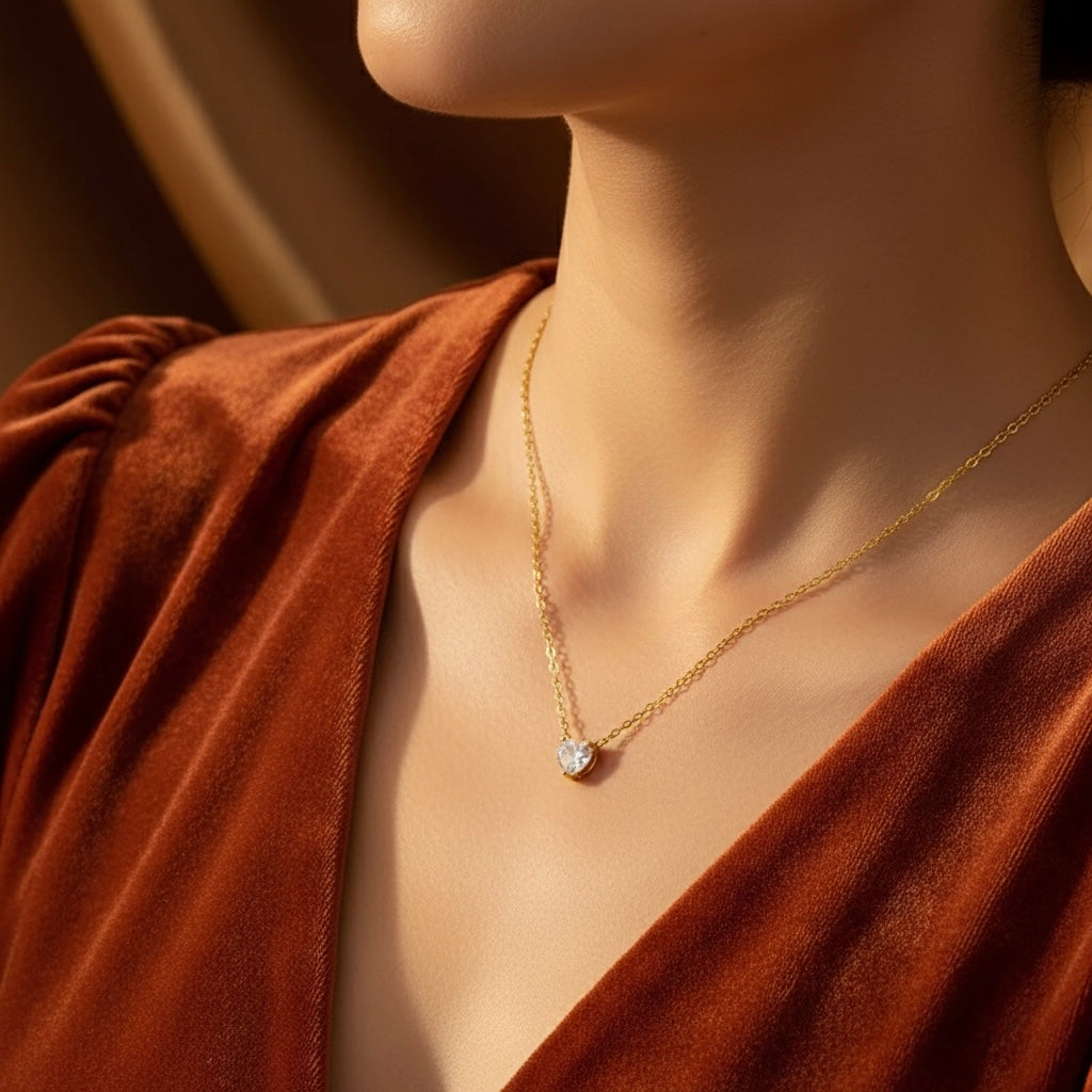 Riviera Heart Necklace