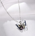 Black Butterfly Necklace